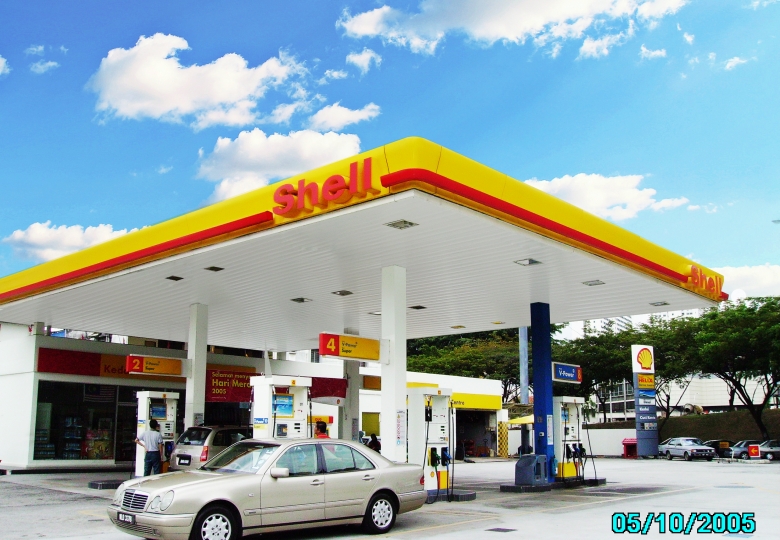 CÂY XĂNG SHELL